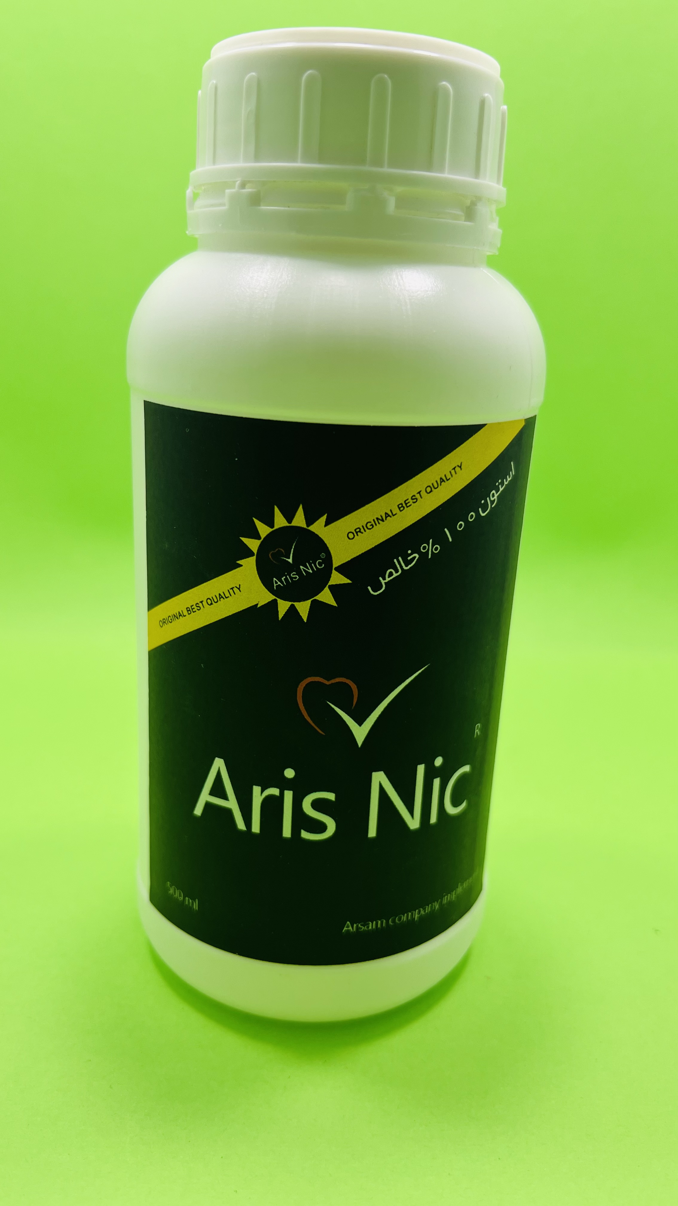 استون ۱۰۰درصد در حجم نیم لیتر